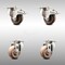 Service Caster 3 Inch 316SS High Temp Glass Filled Nylon Top Plate Caster Lock Brakes SCC, 2PK SCC-SS316TTL20S314-GFNSHT-2-S-2 - alternate 1